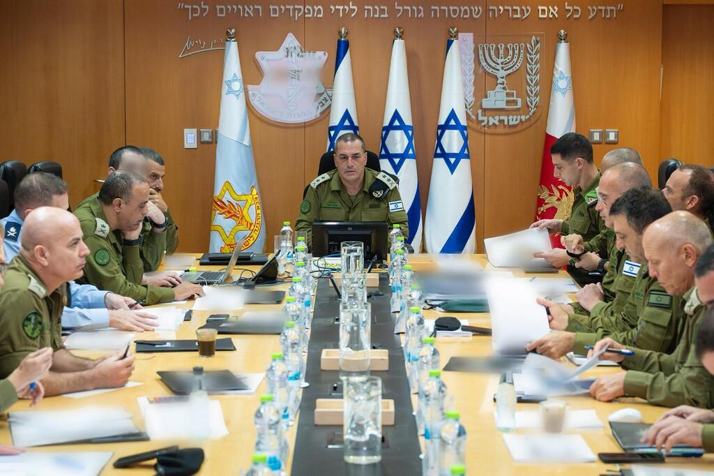 הרמטכ״ל אישר את הרעיון המרכזי לתכנית ההתקפה בעזה