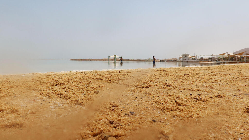 The Dead Sea (Phtoto: REUTERS/Sinan Abu Maizer) ים המלח
