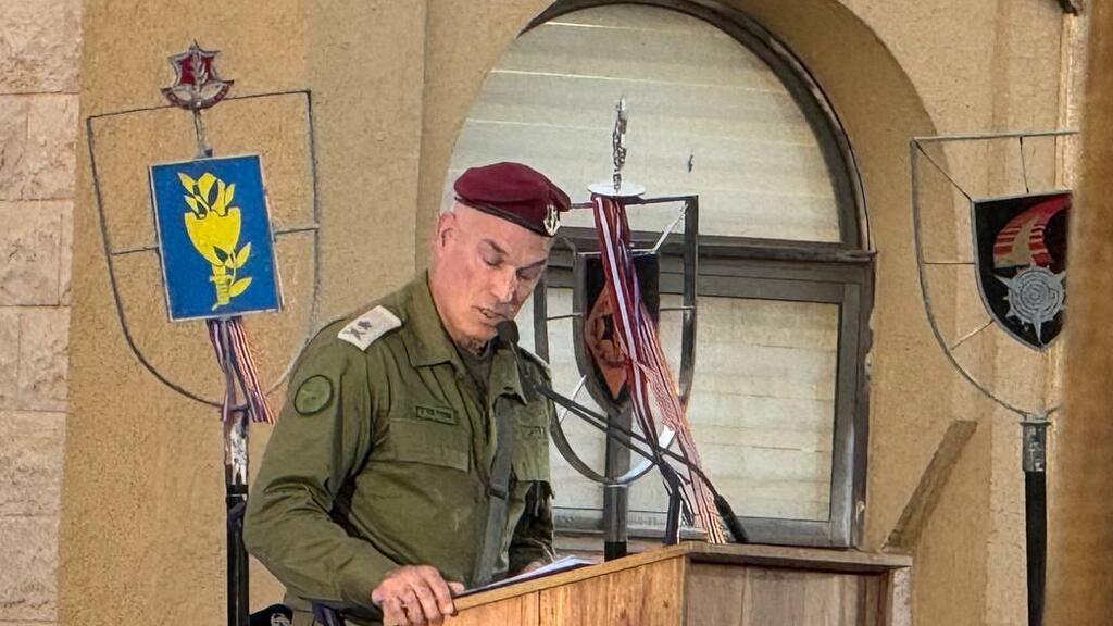 מפקד הפיקוד היוצא האלוף גורדין