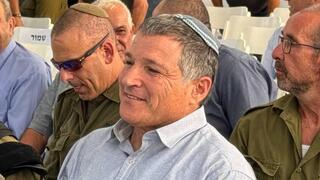 דוד זיני בטקס חילופי מפקד פיקוד הצפון