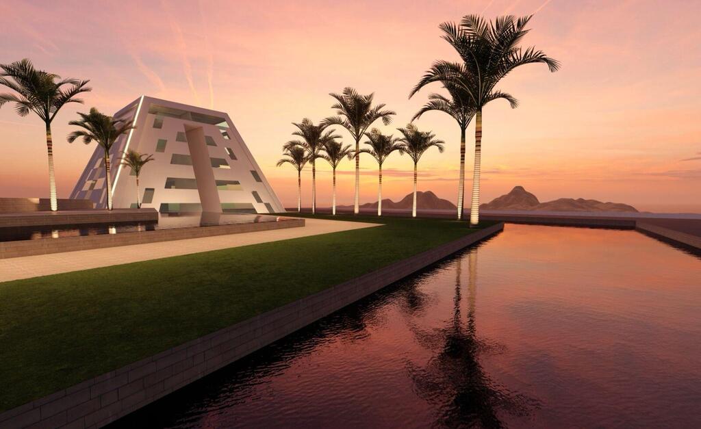 הדמיית הפקולטה לרפואה שמתוכננת באילת