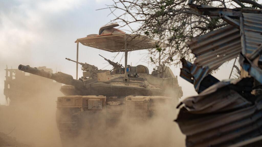 פעילות כוחות אוגדה 99 בפאתי העיר עזה