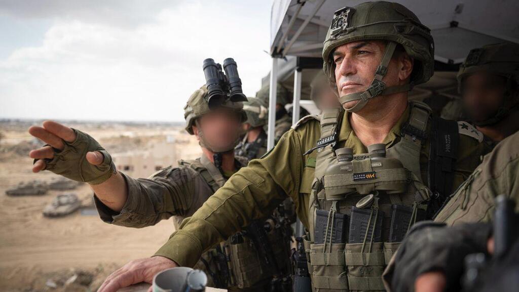  הרמטכ"ל אייל זמיר בעזה