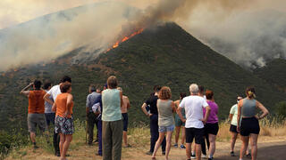 שריפה שריפת יער קסטיליה וליאון ספרד