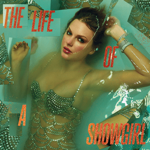 עטיפת האלבום The Life Of A Showgir, טיילור סוויפט