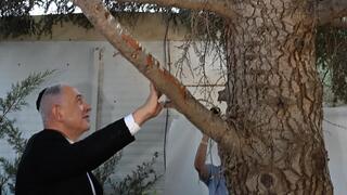 ראש הממשלה נתניהו בביקור בעפרה