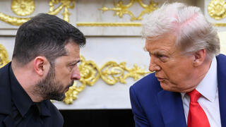 פגישתם של זלנסקי וטראמפ בבית הלבן