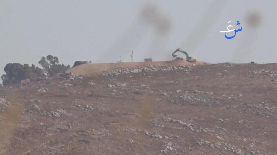 עבודות בנייה של צה"ל בתוך דרום לבנון