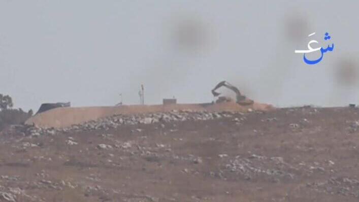 עבודות בנייה של צה"ל בתוך דרום לבנון