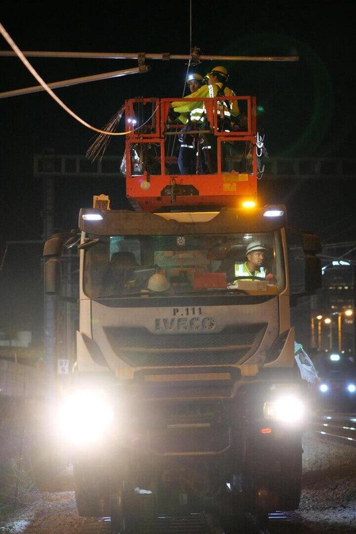 עבודות תיקון לרכבת ישראל 