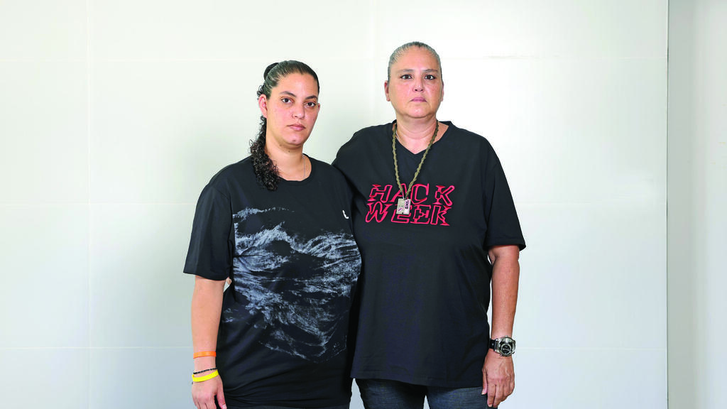  אביבה (מימין) וחן