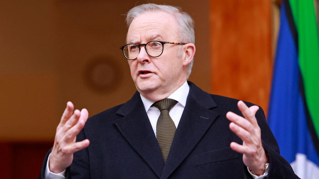 Australian Prime Minister Anthony Albanese (Photo: Hilary Wardhaugh / AFP) אנתוני אלבניזי