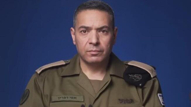 דובר צה"ל אפי דפרין