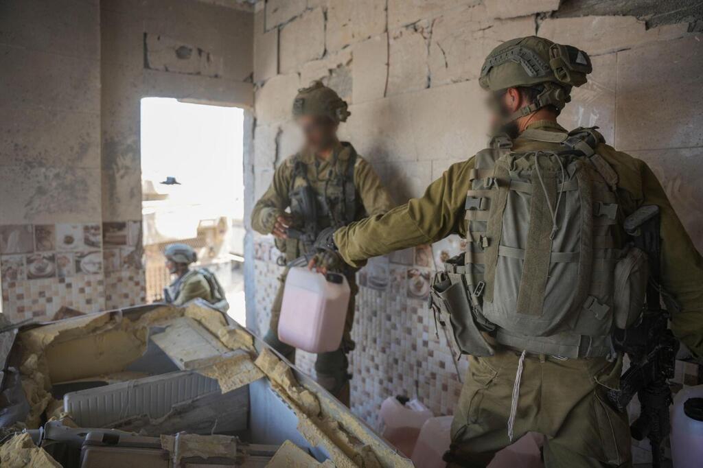 פעילות אוגדה 162 בפאתי העיר עזה