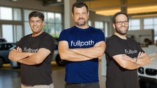 בכירי חברת פולפאת', מימין ישי גולדשטיין, מייסד וסמנכ"ל טכנולוגיה, אהרן הורביץ, מייסד ומנכ"ל, אליאב משה, מייסד וסמנכ"ל מוצר