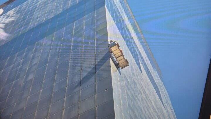  חילוץ מגובה של פועל במגדל ביג פאשן בגלילות