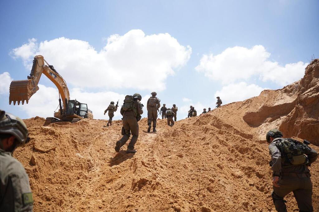 IDF forces operating in Gaza (Photo: IDF) Χ€Χ’ΧΧΧΧͺ Χ¦Χ"Χ ΧΧ¨Χ¦ΧΧ’Χ