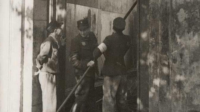 אנשי יודנראט בגטו לודז' בפולין