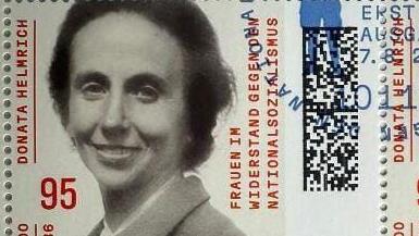 הבול לזכרה של דונטה הלמריך