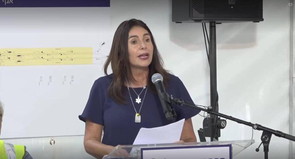 Miri Regev (Photo: Ido Erez) מסיבת עיתונאים עם מירי רגב