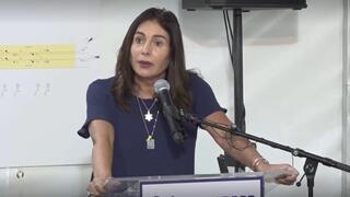 מסיבת עיתונאים עם מירי רגב