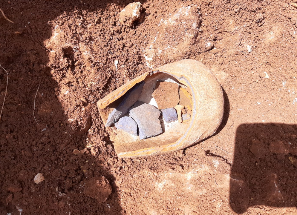 מטמון כסף ממראס א-דין, בערך משנת 600 לפני הספירה