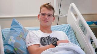 הנער לוי יצחק טבע במהלך תחרות צלילה עם אחיו וטופל במרכז הרפואי קפלן