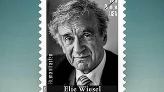 הבול המנציח את אלי ויזל