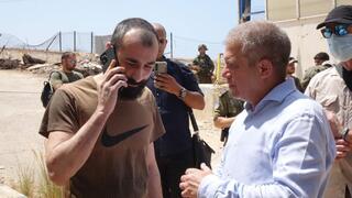 סאלח אבו-חסיין, אזרח ישראלי שהיה כלוא בלבנון במשך כשנה הושב  לישראל