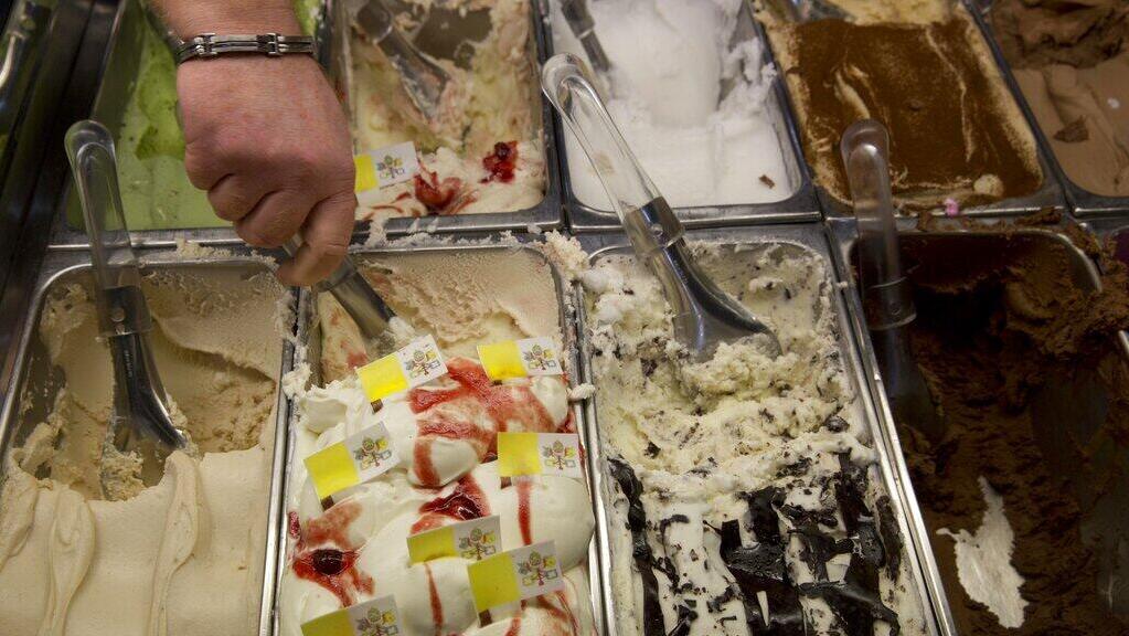 חנות גלידה באיטליה