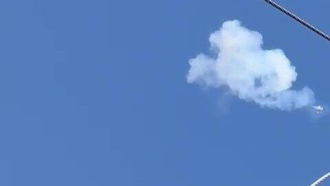 יירוט כטב"ם בעוטף עזה