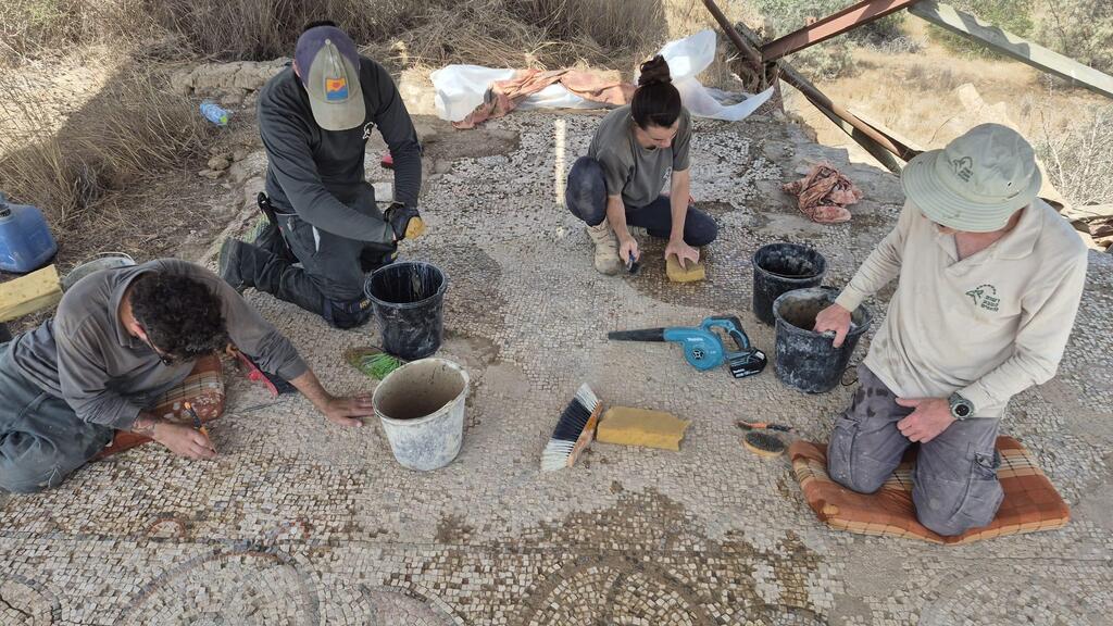 מצילים את הפסיפס הנדיר