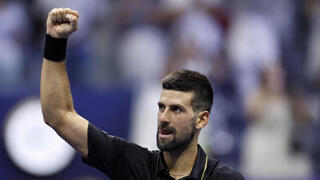 הטניסאי הסרבי נובאק ג'וקוביץ'