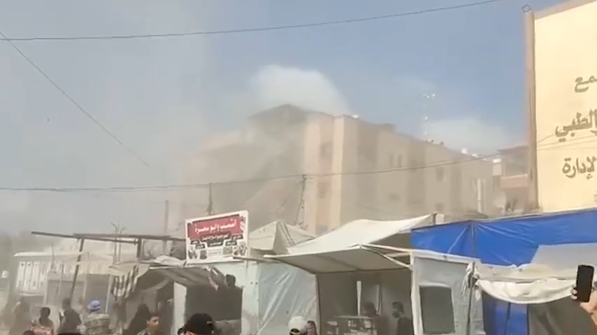 תקיפה באחת הקומות בביה"ח נאסר