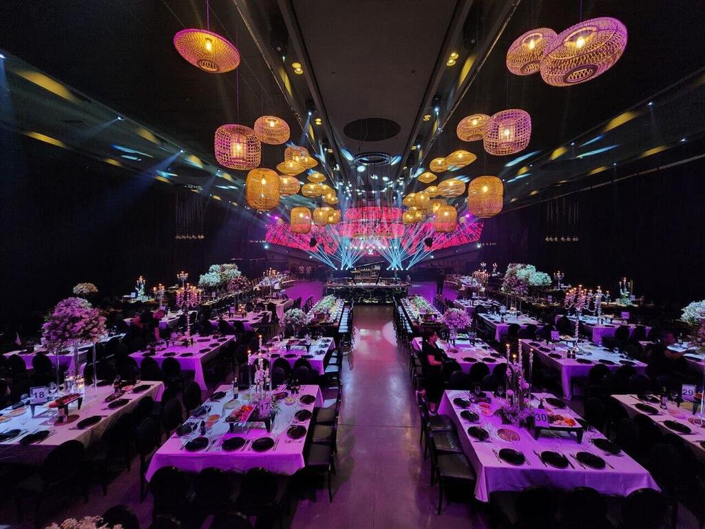Banquet hall where a racist ban on Ethiopian waiters was made (Photo: Courtesy of Alegra Hall) אולמי אלגריה