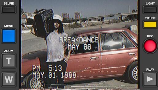 אפליקציית Retro 80s Cam