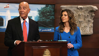 שליחי ארה"ב תומאס ברק ו מורגן אורטגוס ביירות לבנון