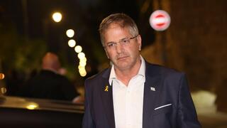 השר יואב קיש מגיע לאירוע מועצת בנימין בירושלים