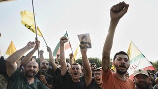 קבלת הפנים לבכיר האיראני בביירות