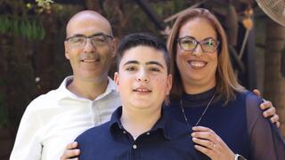 טלי ועמית קפלן והבן עידו שמאובחן עם מחלת דושן-בקר