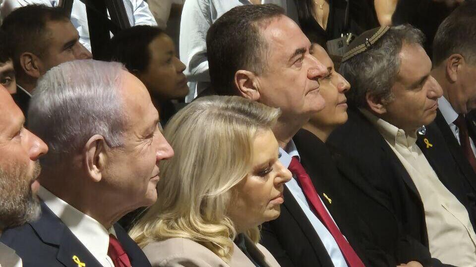 На торжественном ужине (Фото: Амир Этингер) בנימין ושרה נתניהו ושרים נוספים באירוע מועצת בנימין בירושלים