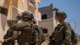 צוות הקרב של חטיבת הצנחנים בלחימה בחאן יונס