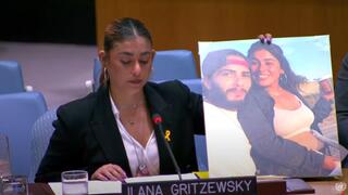 שורדת השבי אילנה גריצווסקי בעדות במועצת הביטחון של האו״ם