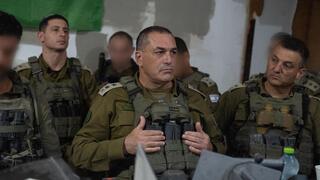 הרמטכ״ל, רב-אלוף אייל זמיר, בסיור שטח ברצועת עזה עם מפקד פיקוד הדרום, אלוף יניב עשור