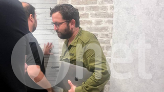 יונתן אוריך במדי צה"ל בקריה בתל אביב, ימים ספורים לאחר ה7/10