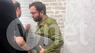 יונתן אוריך במדי צה"ל בקריה בתל אביב, ימים ספורים לאחר ה7/10