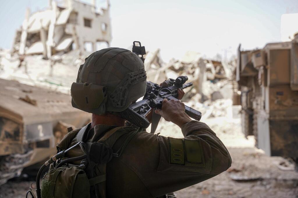 IDF forces operating in the Gaza (Photo: IDF) פעילות כוחות צה"ל בעזה