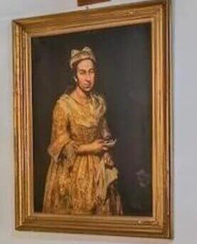 משטרת ארגנטינה מאר דל פלאטה מודעת נדל"ן שבה נראה ציור שגנבו הנאצים מ יהודי