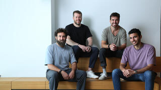 מימין: טל דרורי, טל זקון, מאור פרידמן ואביתר בן ארצי