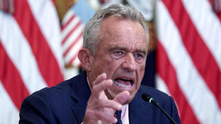 שר הבריאות האמריקני רוברט פ. קנדי ג'וניור